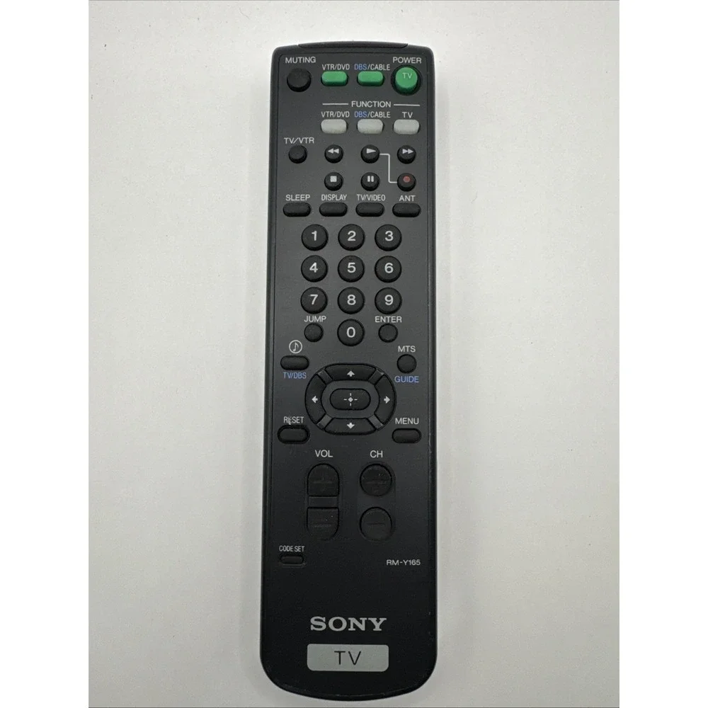 Sony RM-Y165 OEM TV Remote Control For RM-Y167 RM-Y168 RM-Y169 RM-Y171 Works
